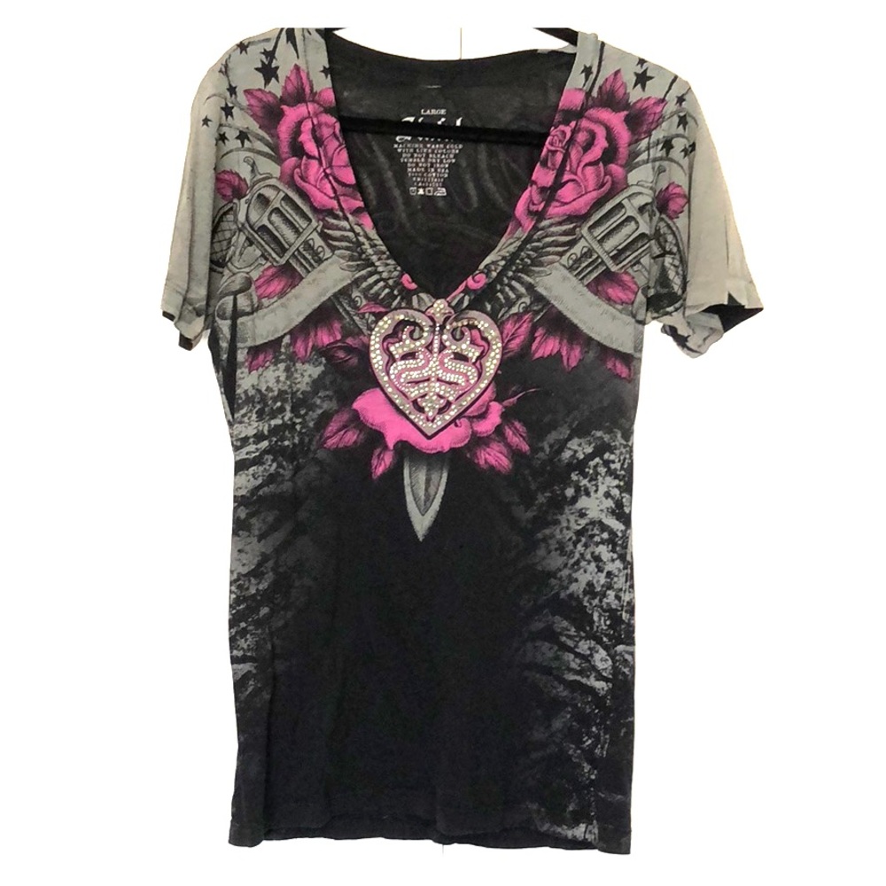 Sinful Embellished Shirtw